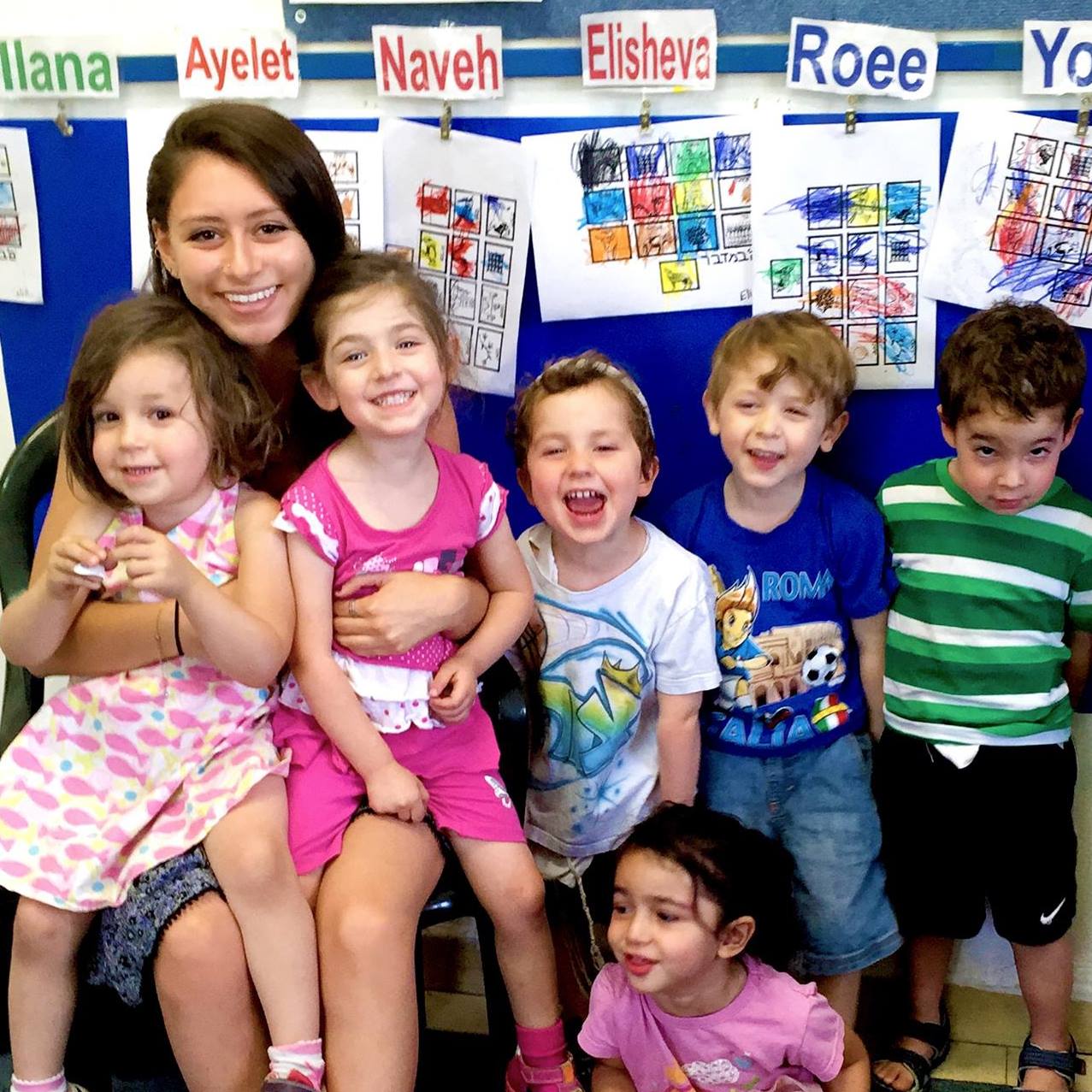 Liana volunteering in Jerusalem